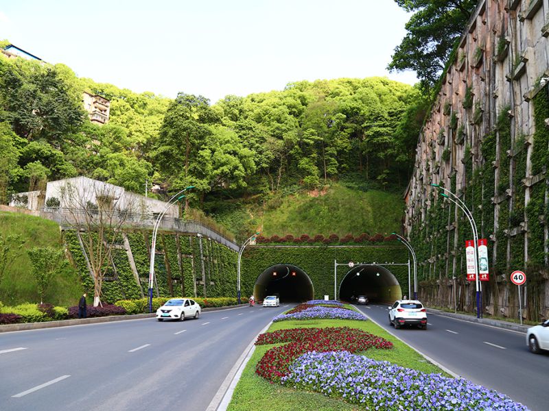 忠山隧道景觀(guān)提升